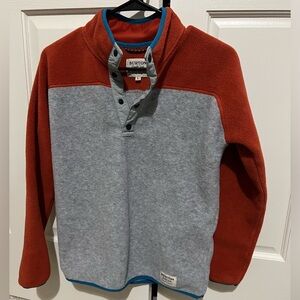 Kids Burton pull over snap t